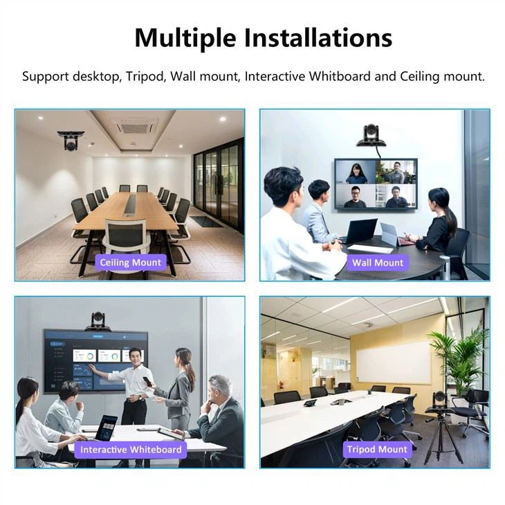 USB2.0 Web Full HD PTZ Video Conference Camera With USB Port for Lagre Room and Videoconference